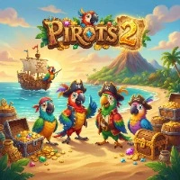 Pirots 2 game image at Casino Purple for online casino players in the United Kingdom